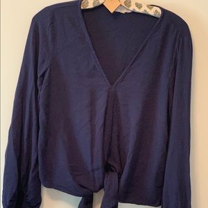 Love Stitch Tie Shirt